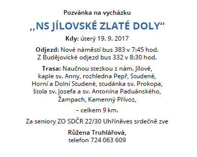 pozvánka