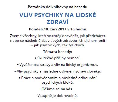 pozvánka