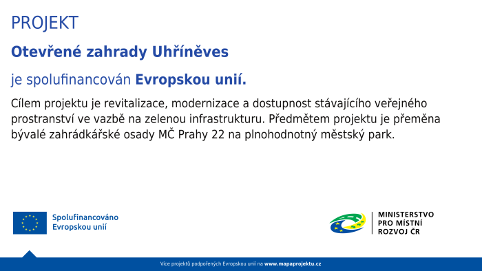 Otevřené zahrady Uhříněves