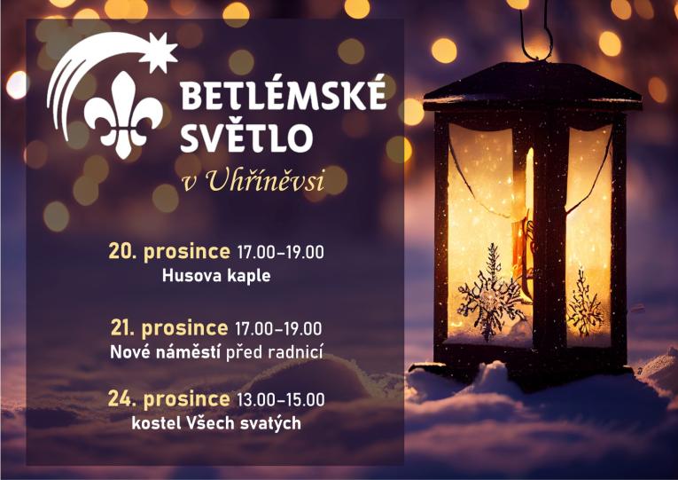 Betlémské světlo pozvánka