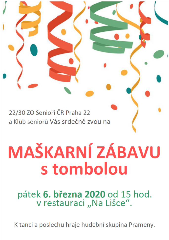Maškarní zábava