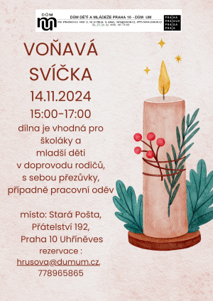 Pozvánka na vánoční dílnu