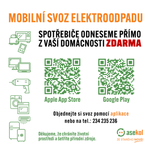 mobilní svoz elektrozařízení